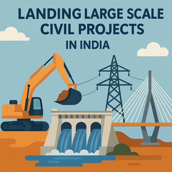Landing Large Scale Civil Projects in India: Strategies Beyond the Bid
